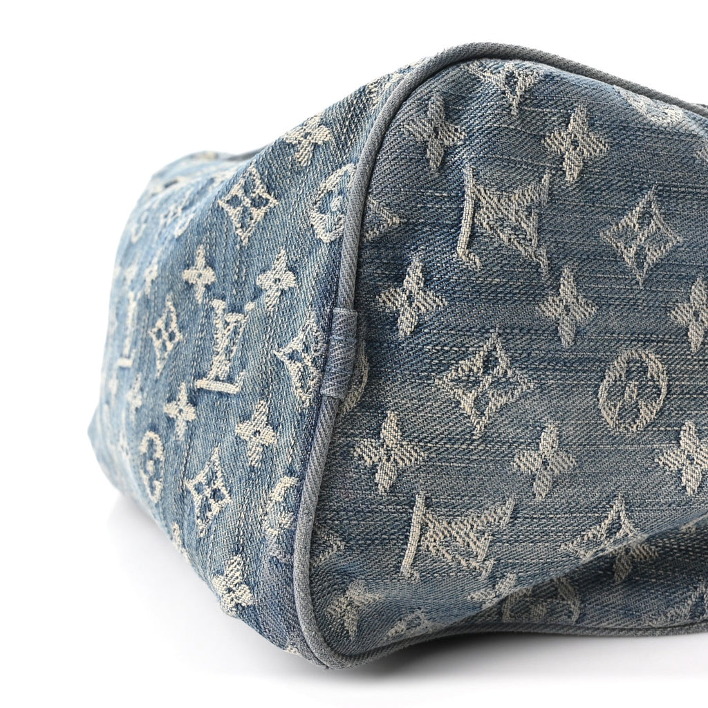 Monogram Denim Neo Speedy Blue