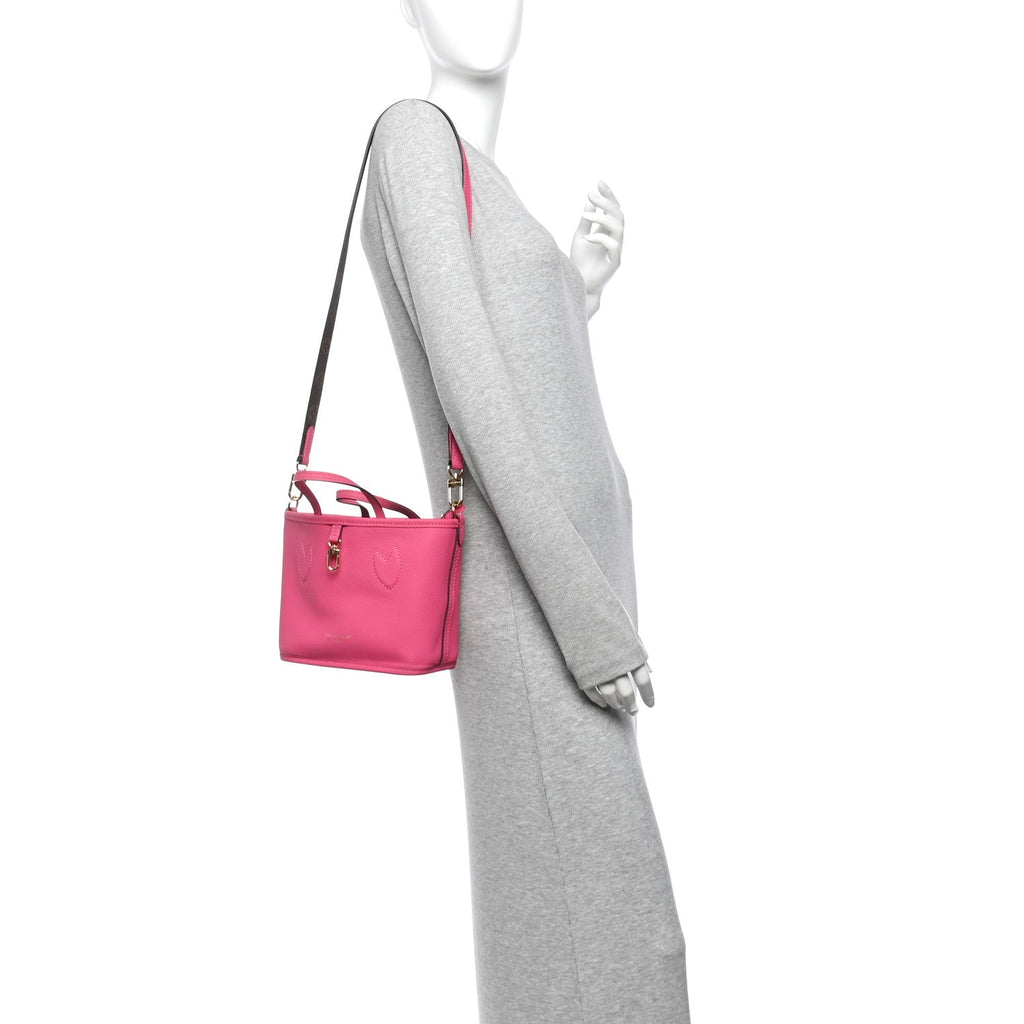 Monogram Neverfull Inside Out Bandouliere BB Rose Pondichery