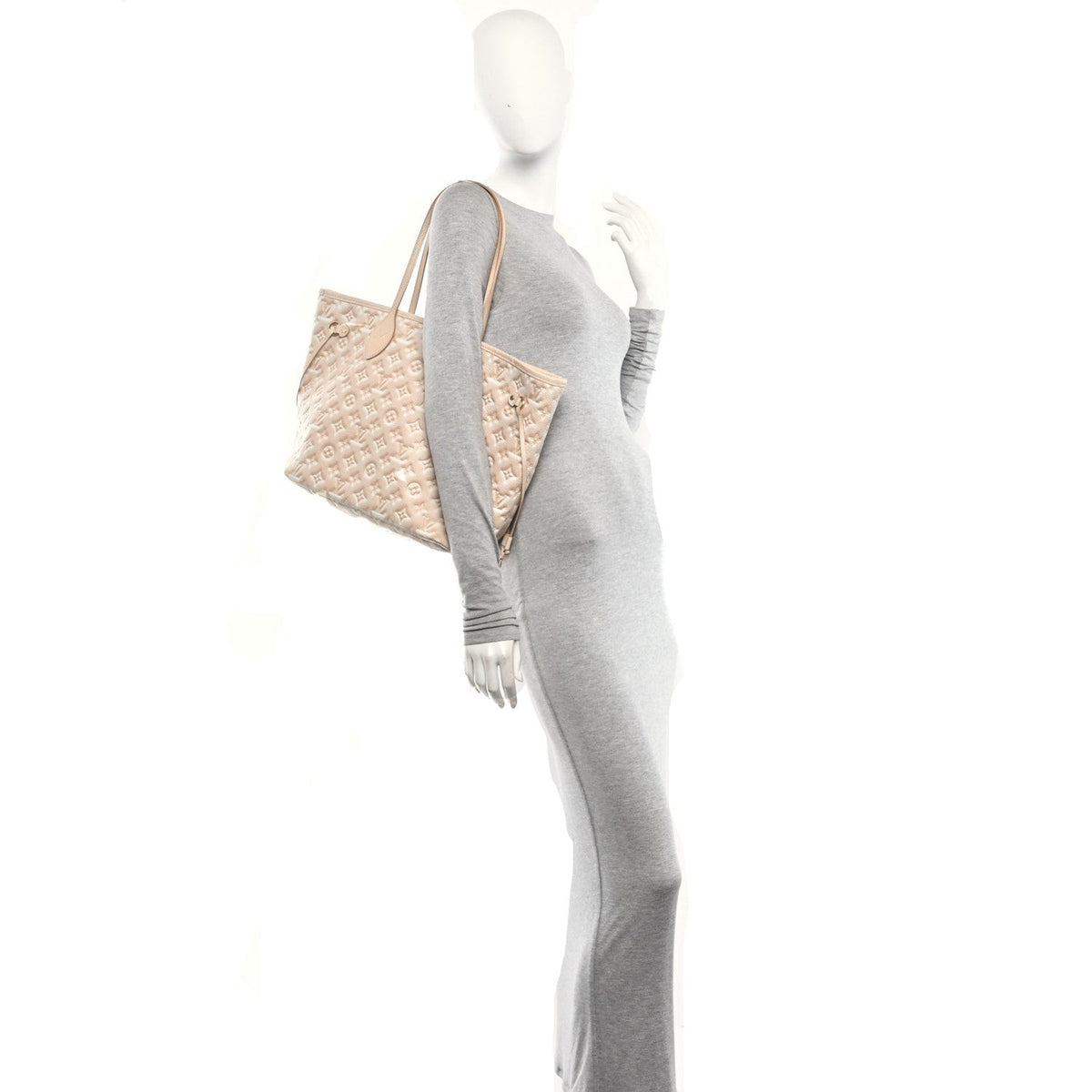 Empreinte Monogram Summer Stardust Neverfull MM Beige Clair