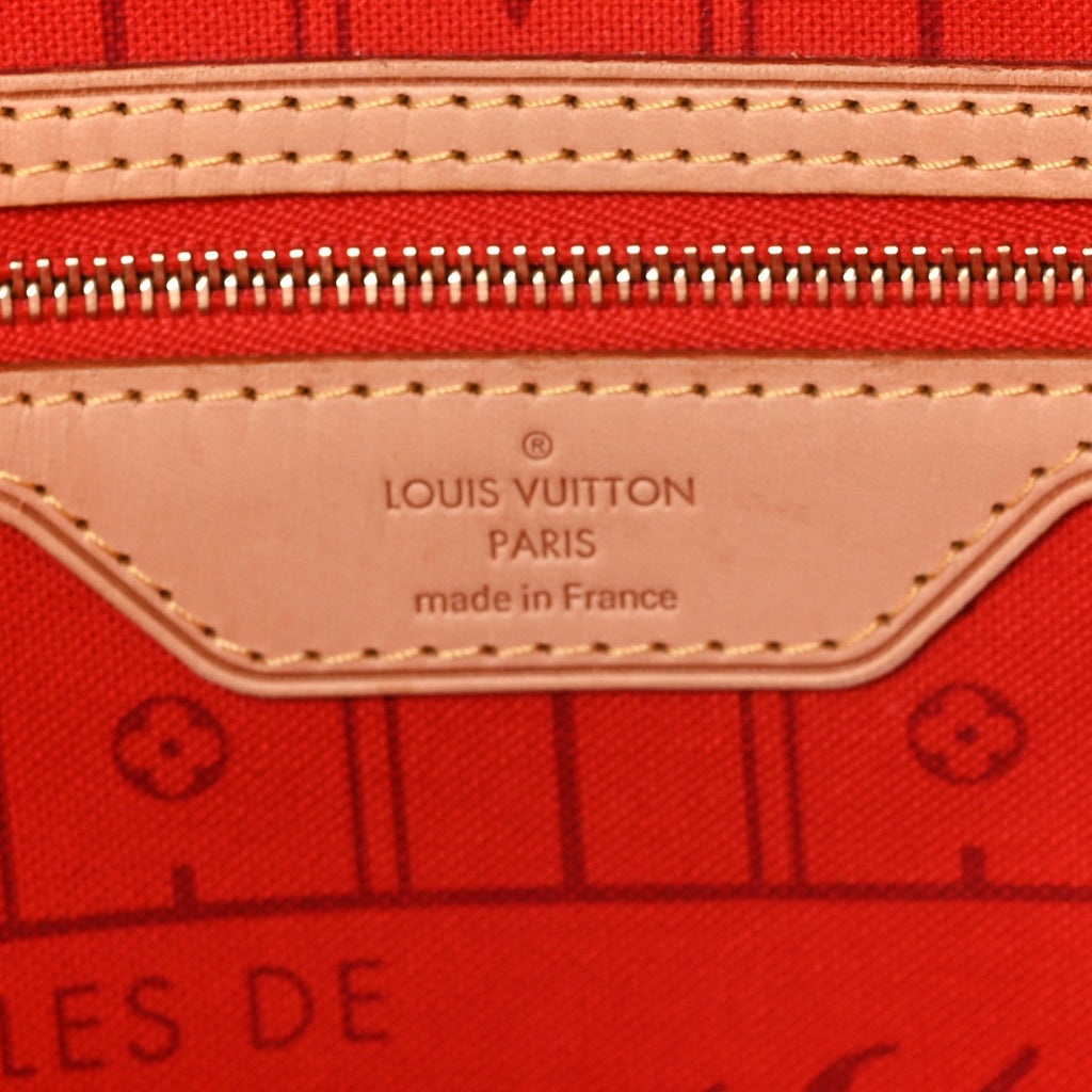 Monogram My LV Heritage Neverfull MM Fuchsia White
