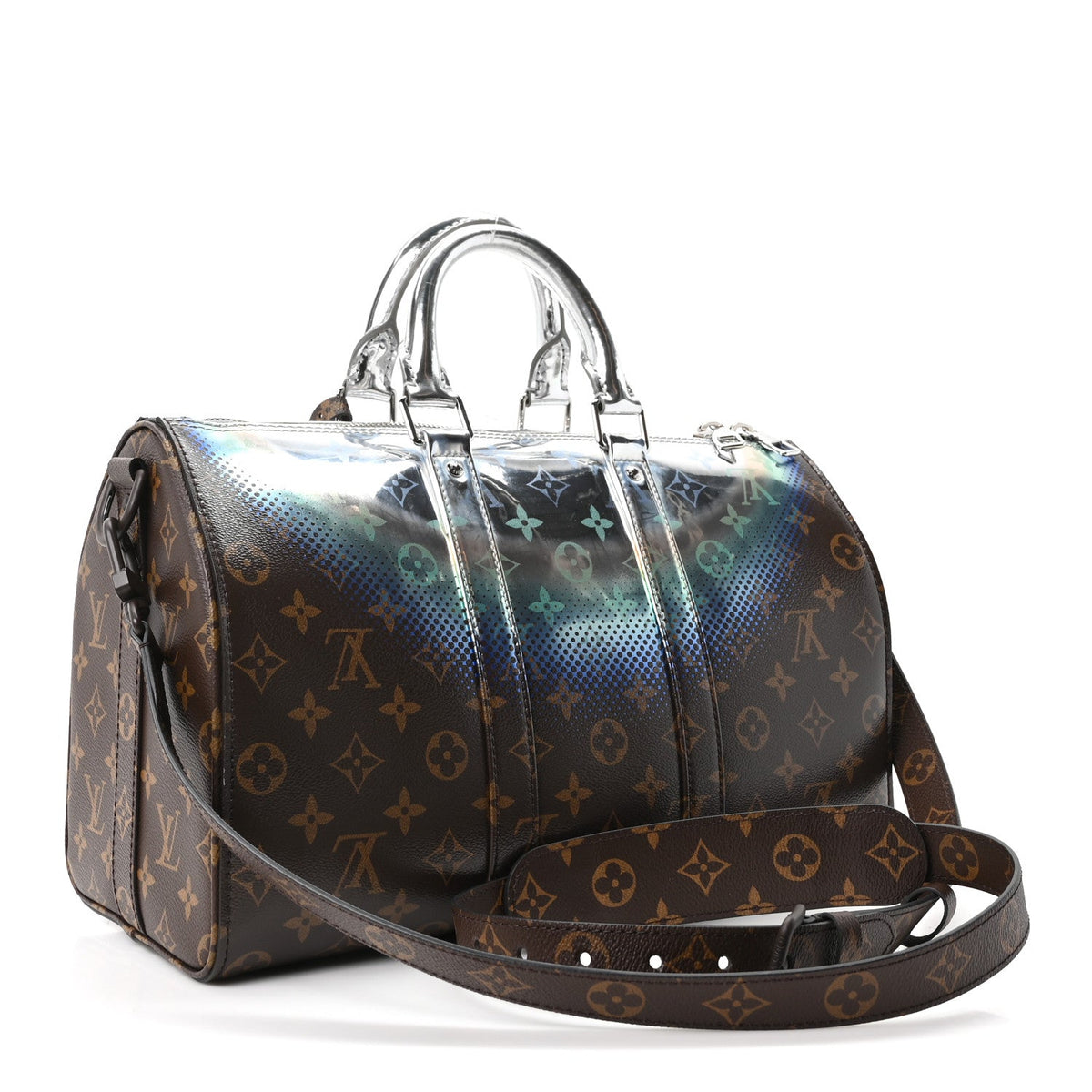 Metallic Nebula Monogram Speedy Bandouliere 35 Multicolor