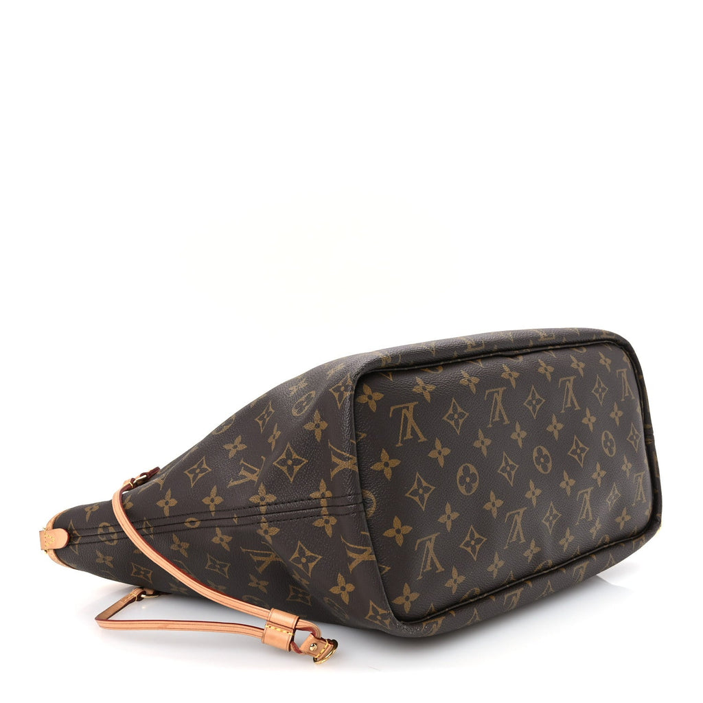 Monogram Inside Out Neverfull Bandouliere MM Jaune Safran