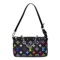 LV X TM Monogram Multicolor Pochette Accessories Black