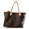 Monogram Inside Out Neverfull Bandouliere MM Rouge Sari