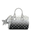 Nylon Monogram Gradient LV Snow Speedy Bandouliere 25 Frost