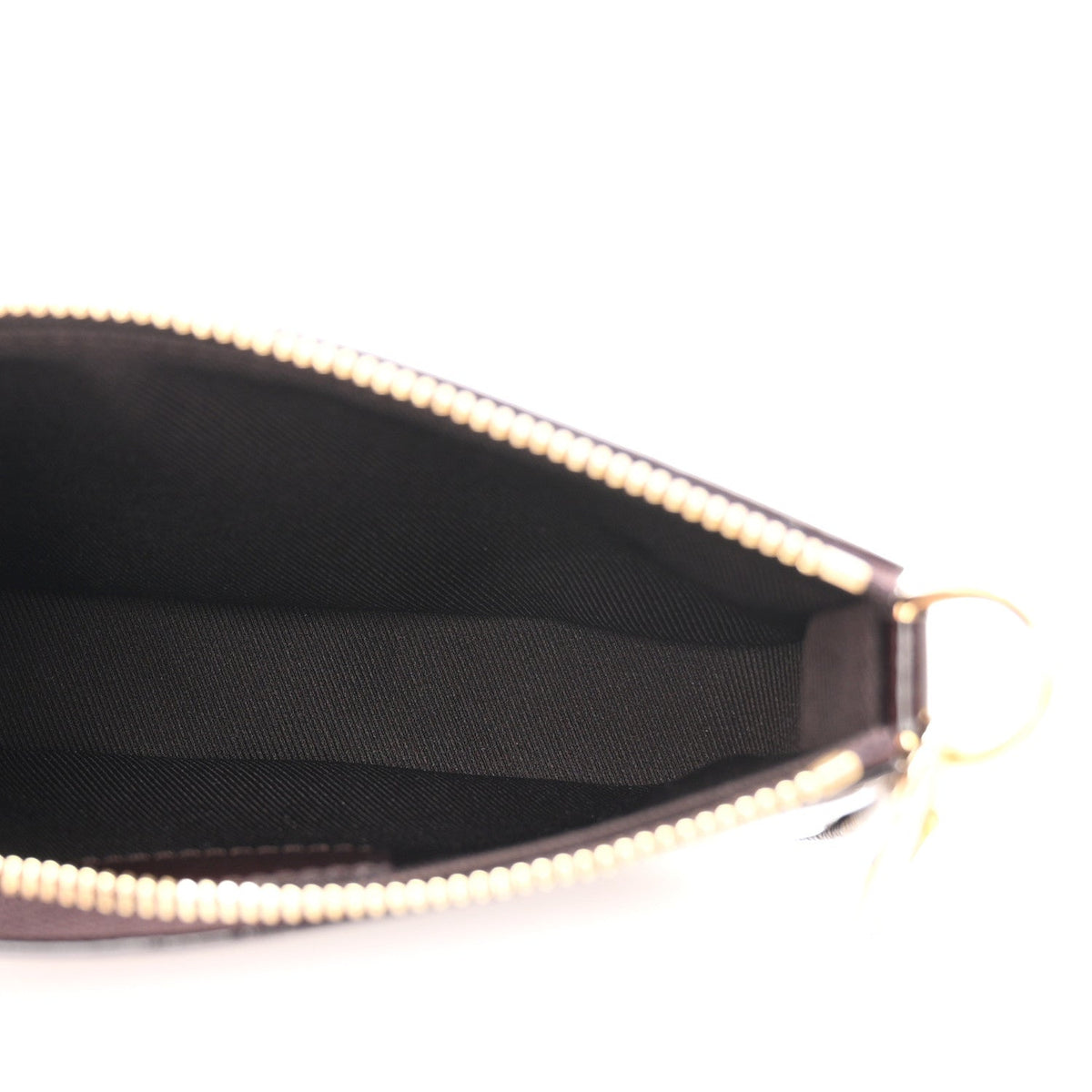 Vernis Monogram Mini Pochette Accessories Amarante