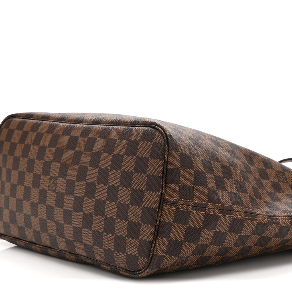 Damier Ebene Neo Neverfull MM Rose Ballerine