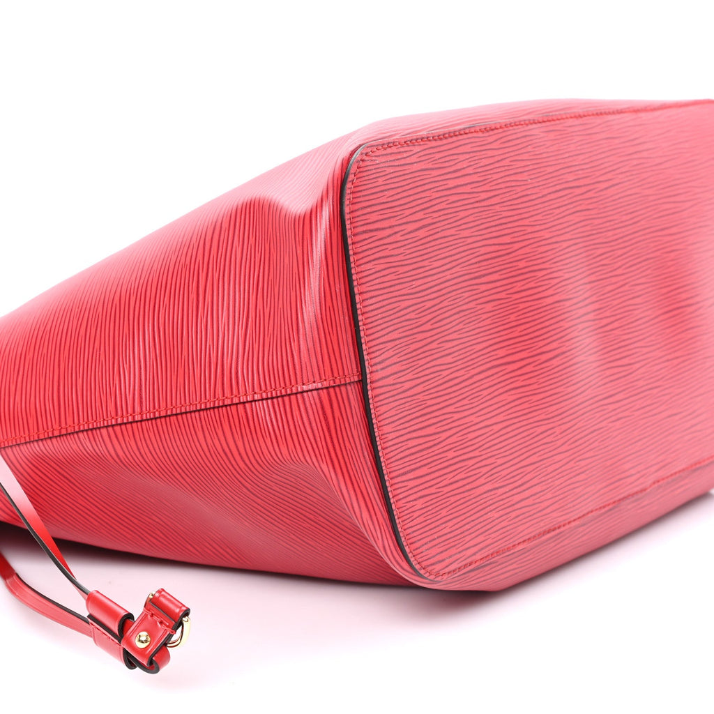 Epi Monogram Neverfull MM Castillan Red