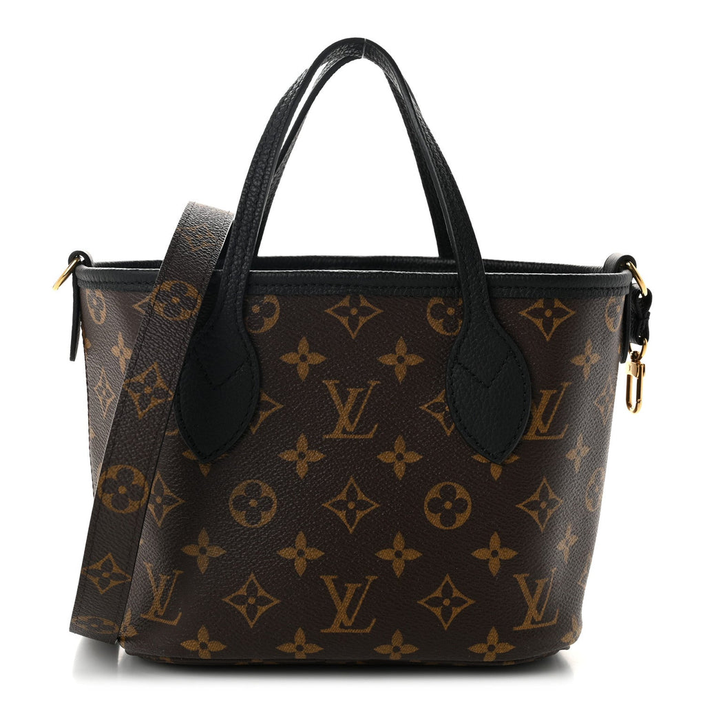Monogram Neverfull Inside Out Bandouliere BB Black
