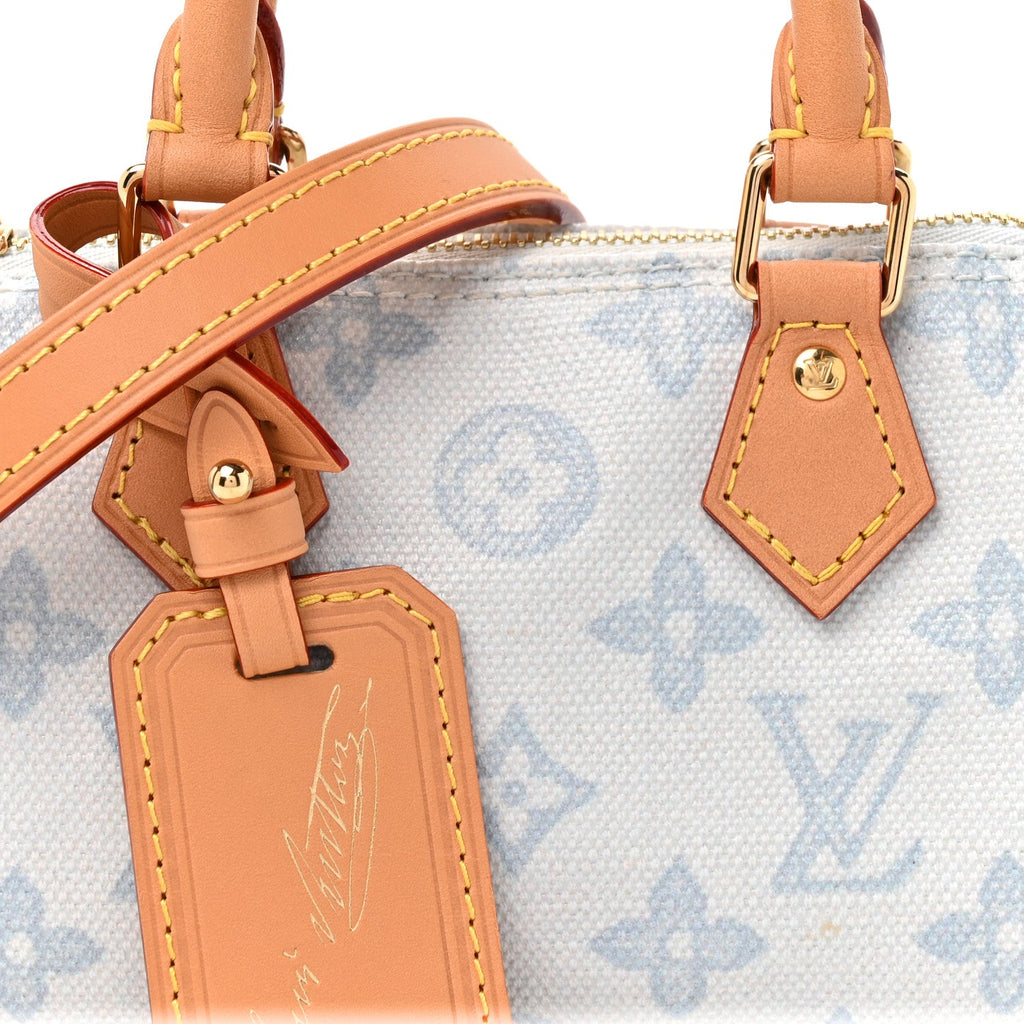 Monogram Origine Nano Speedy Bleu Courrier