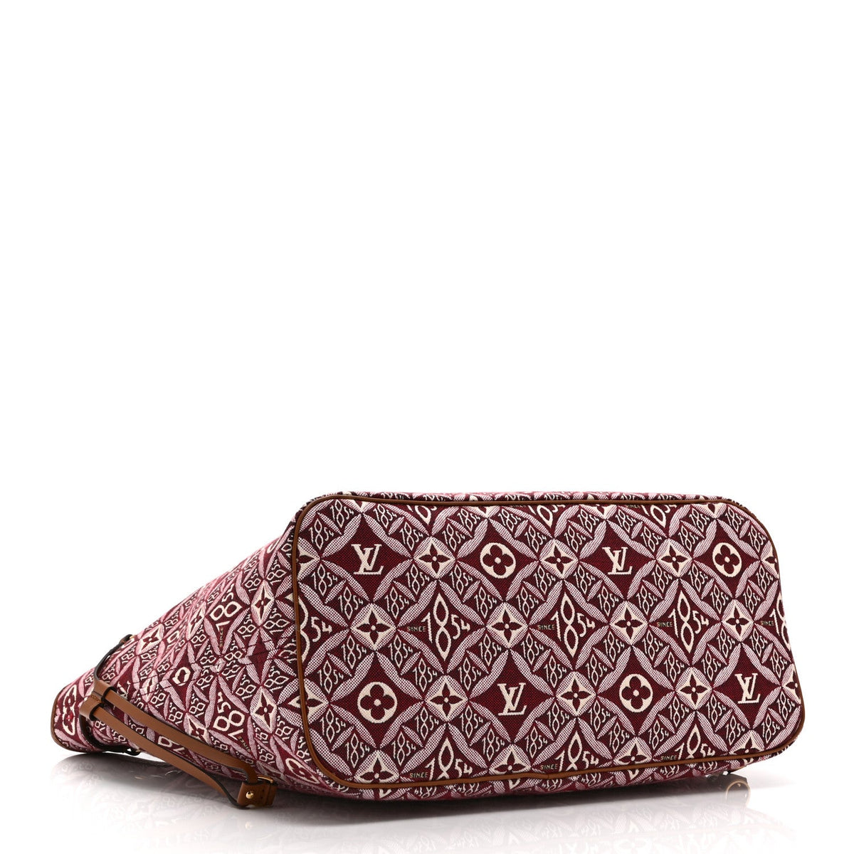 Jacquard Since 1854 Neverfull MM Bordeaux