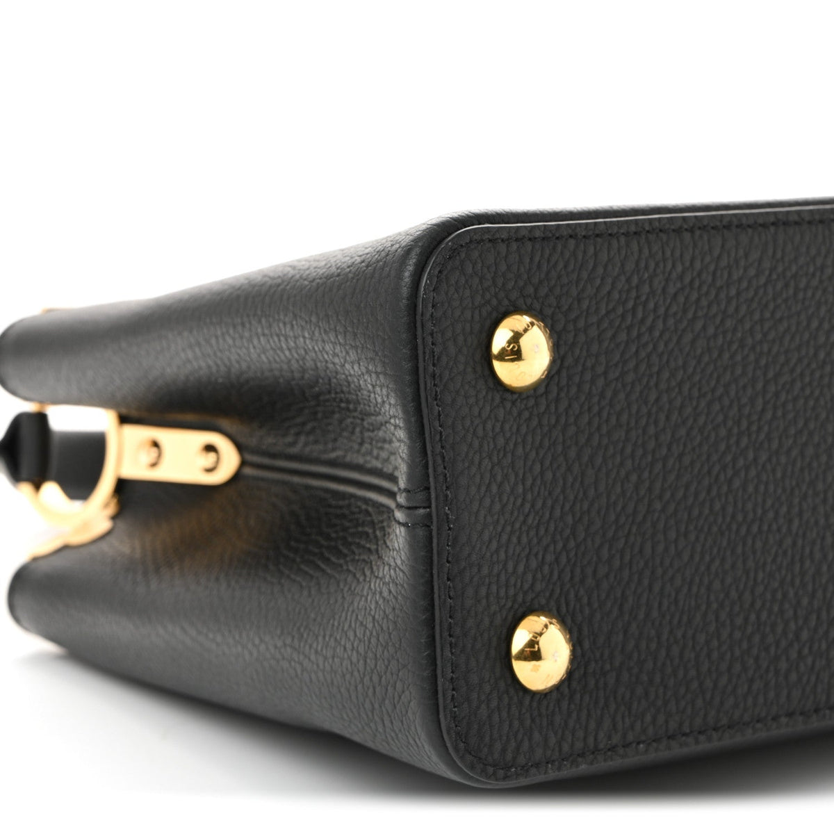 Taurillon Embellished Flower Crown Capucines MM Black