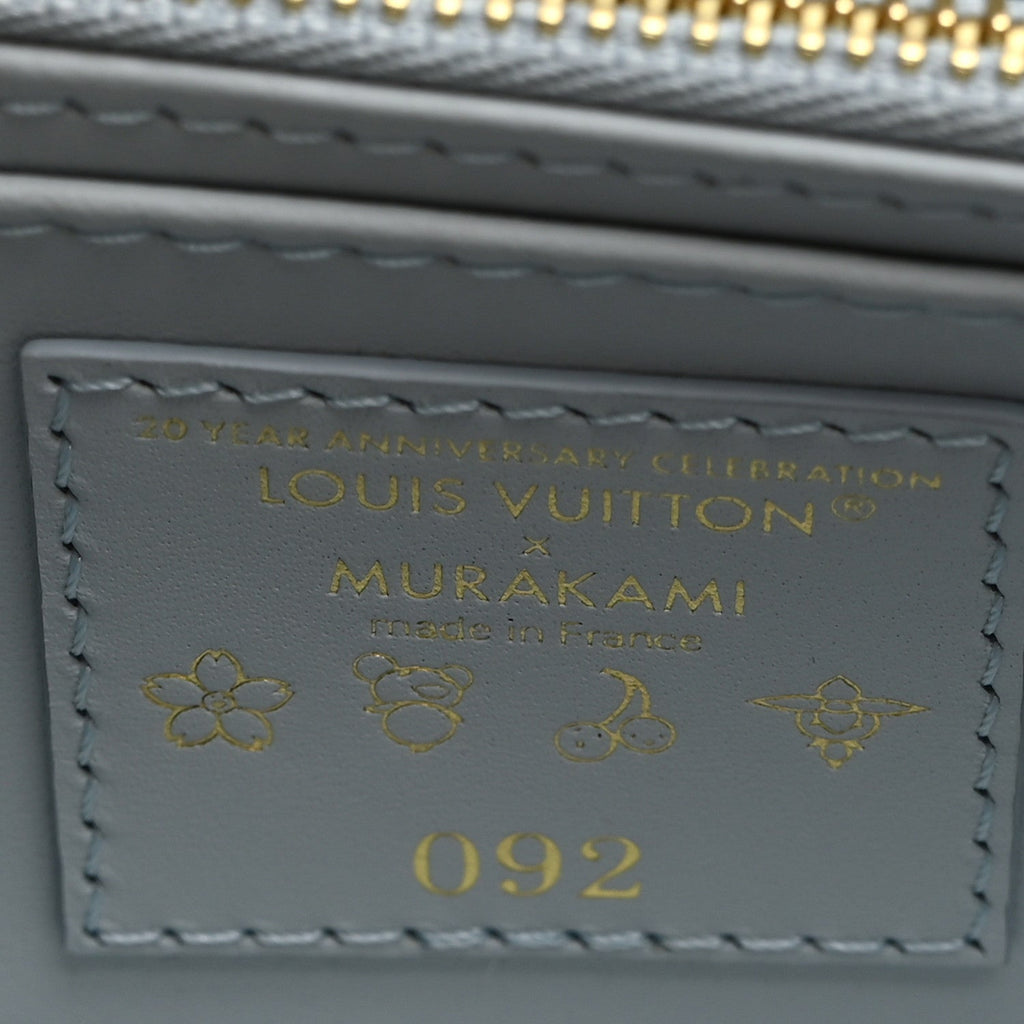 LV X TM Taurillon Capucines East West Mini Olympe Blue