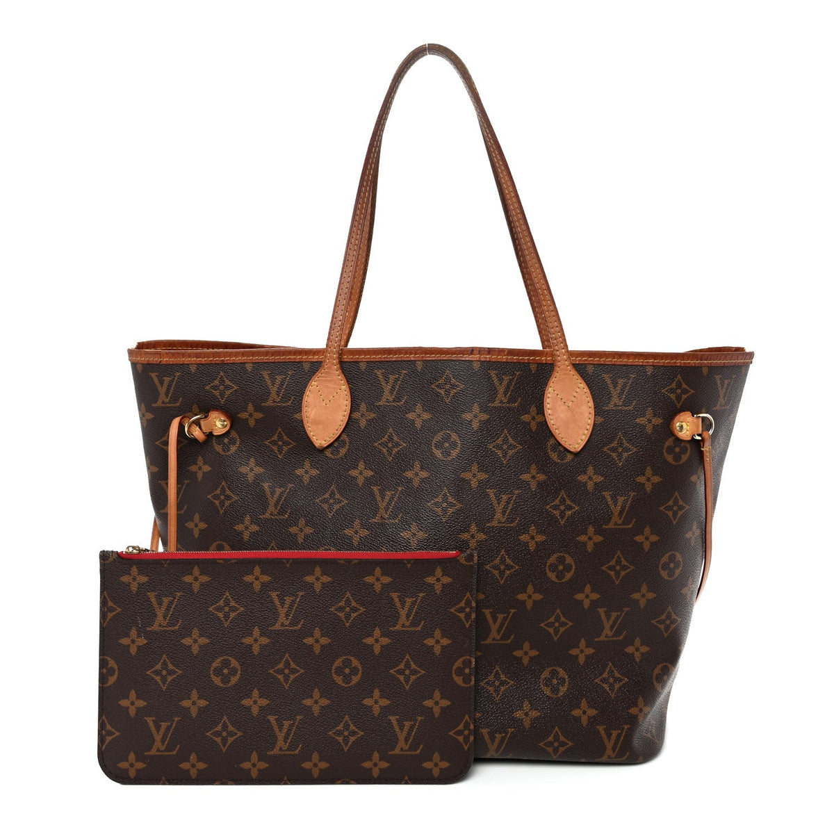 Monogram Neo Neverfull MM Cherry