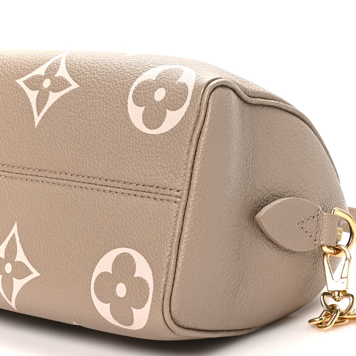 Empreinte Monogram Giant Speedy Bandouliere 20 Creme Beige