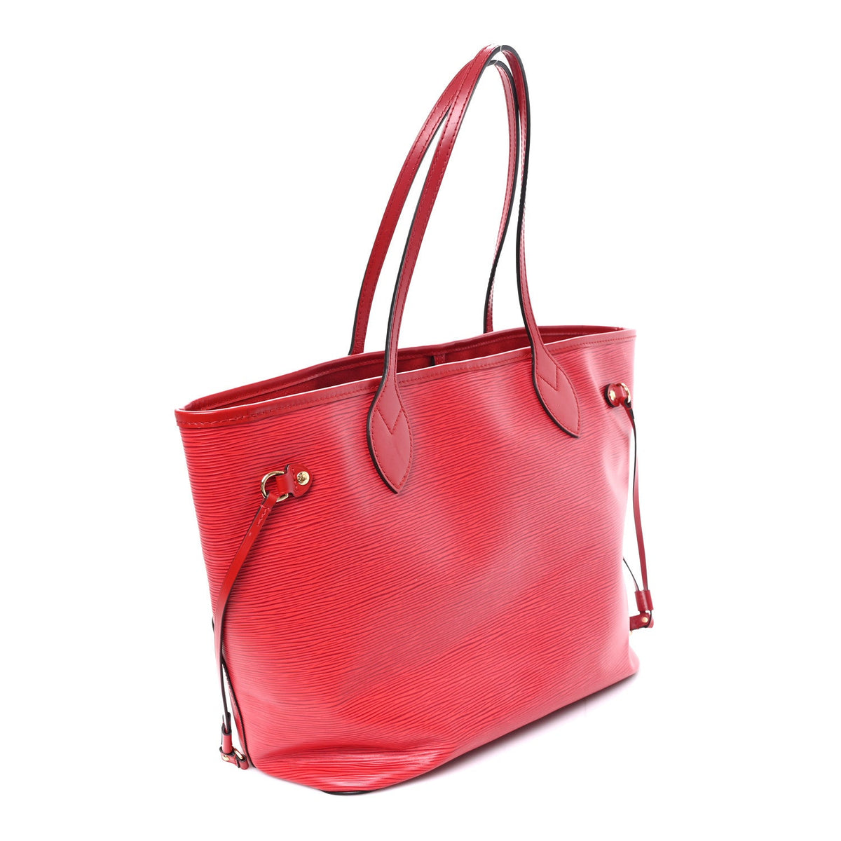 Epi Monogram Neverfull MM Castillan Red