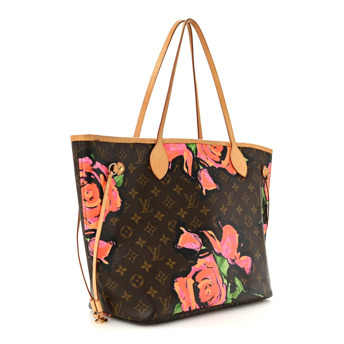 Monogram Roses Neverfull MM