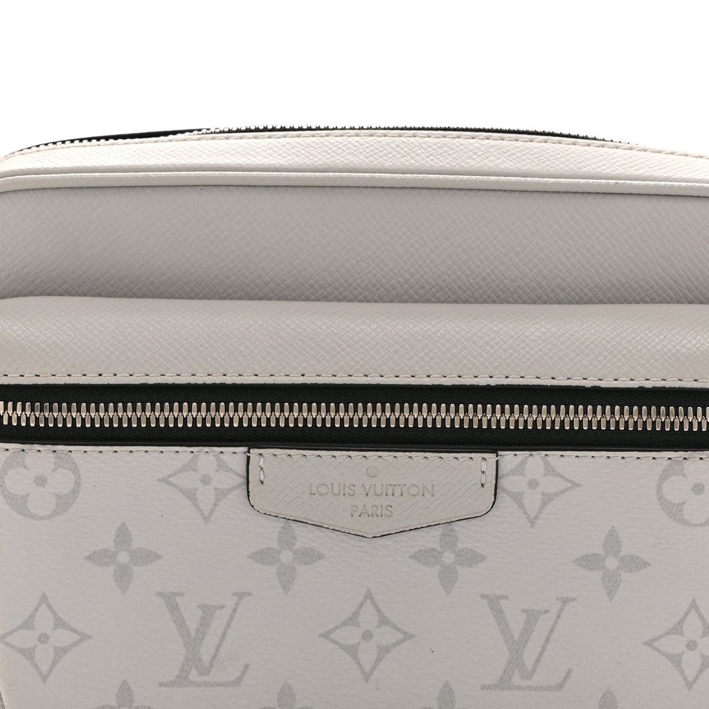 Taiga Monogram Outdoor Bumbag White