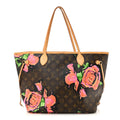Monogram Roses Neverfull MM