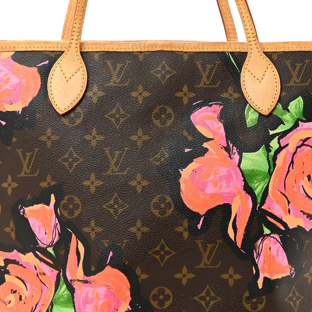 Monogram Roses Neverfull MM