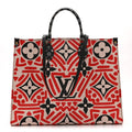 Monogram Giant Crafty Onthego GM Creme Rouge Black