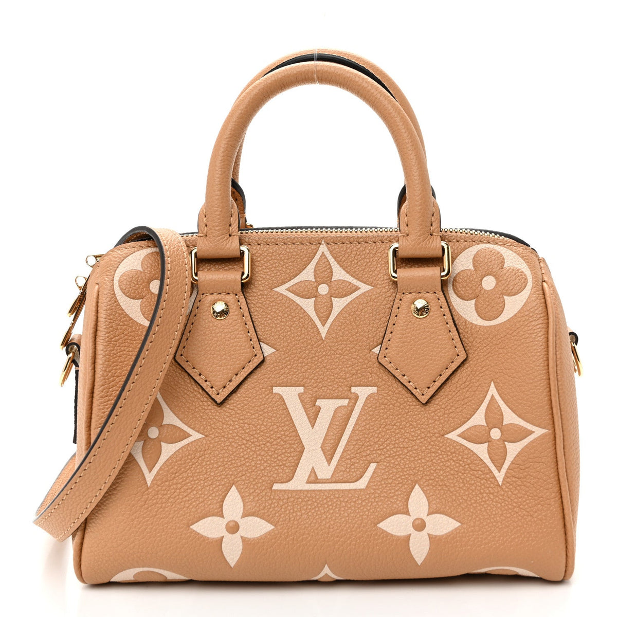 Empreinte Monogram Giant Speedy Bandouliere 20 Arizona Creme