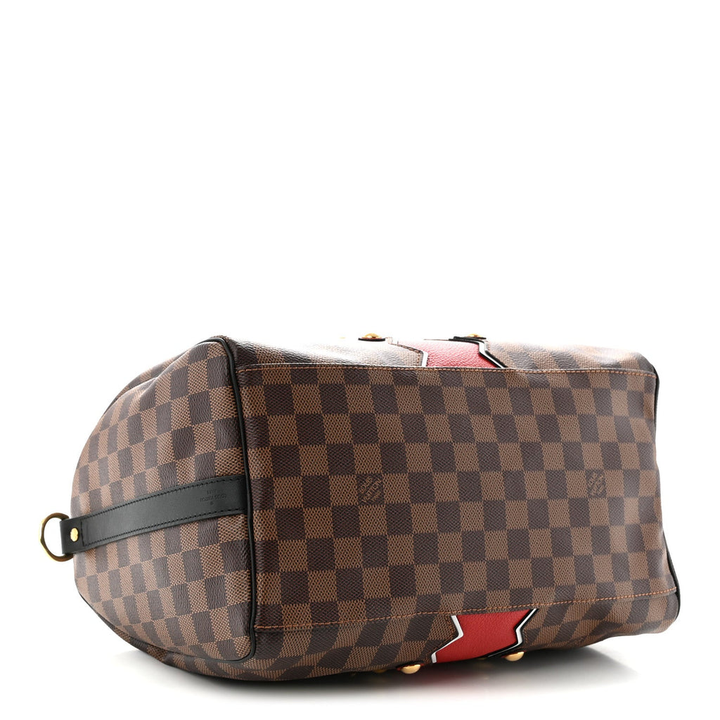 Damier Ebene Karakoram Speedy Bandouliere 30