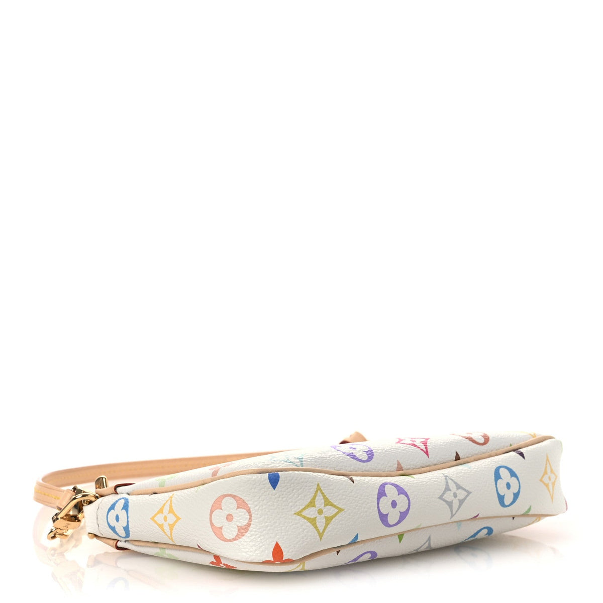 LV X TM Monogram Multicolor Pochette Accessories White
