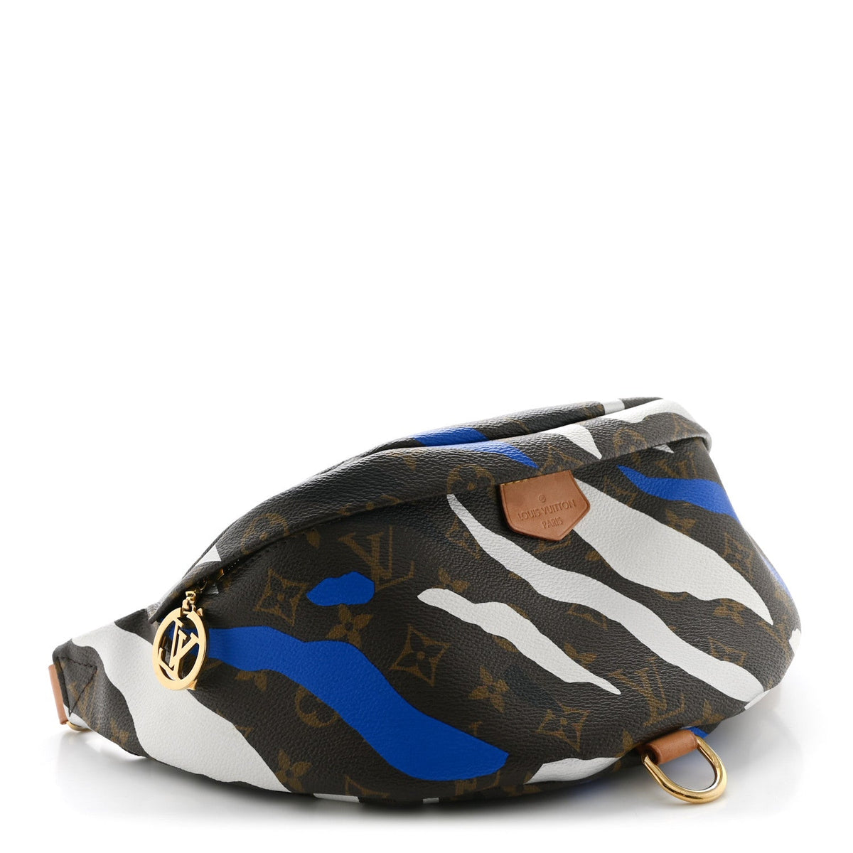 x LOL Monogram Bumbag Blue Silver