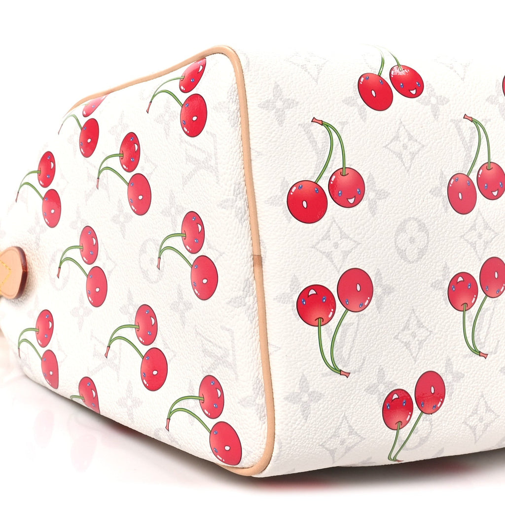 LV X TM Monogram Cerises Speedy Soft Bandouliere 30