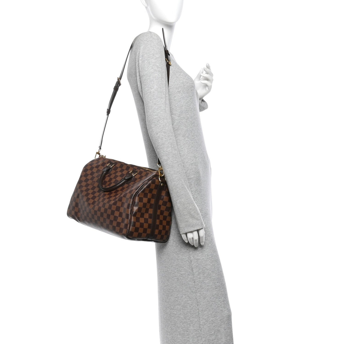 Damier Ebene Speedy Bandouliere 35