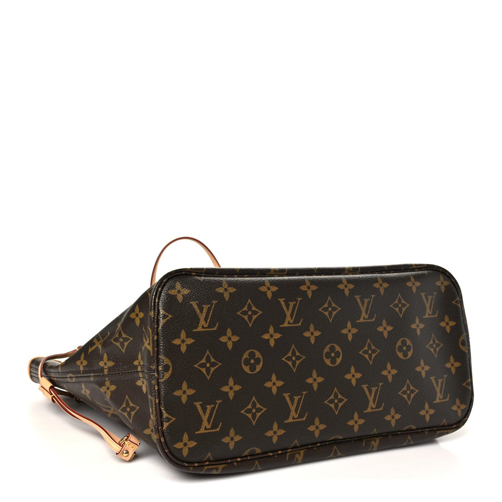 Monogram V Neverfull MM Turquoise