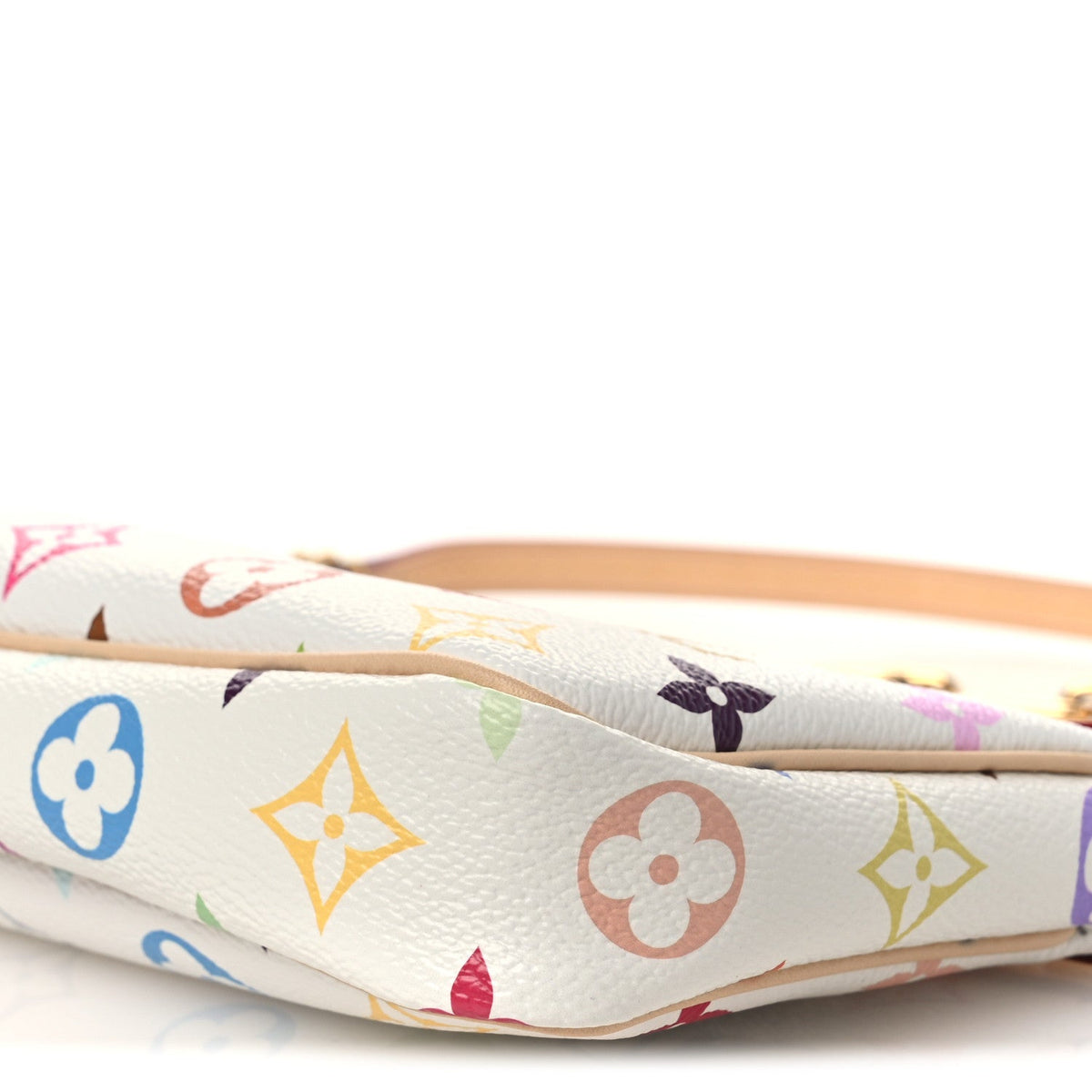 LV X TM Monogram Multicolor Pochette Accessories White