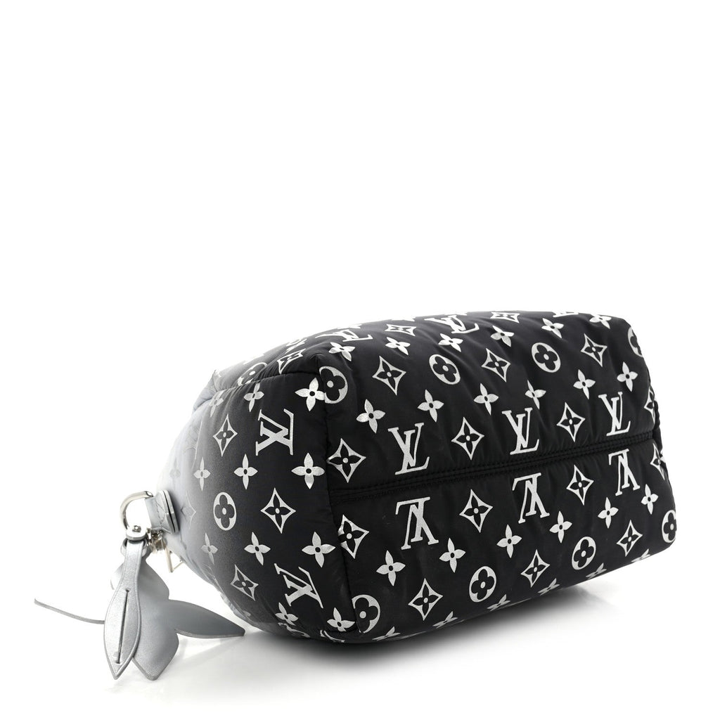 Nylon Monogram Gradient LV Snow Speedy Bandouliere 25 Frost