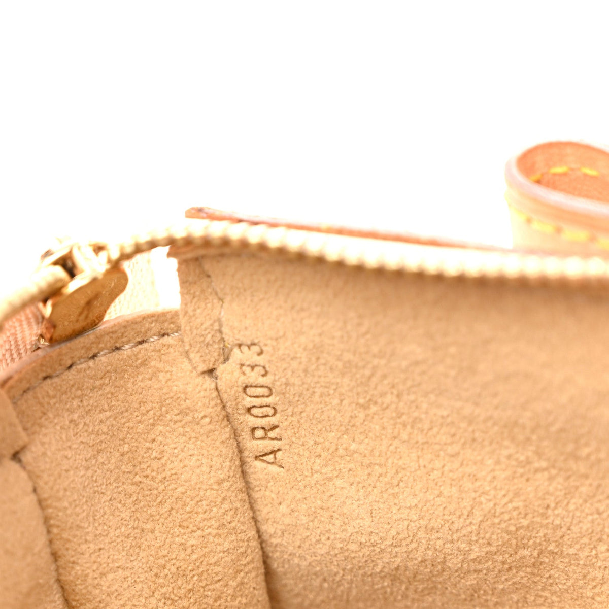 Monogram Cherry Blossom Pochette Accessories Red