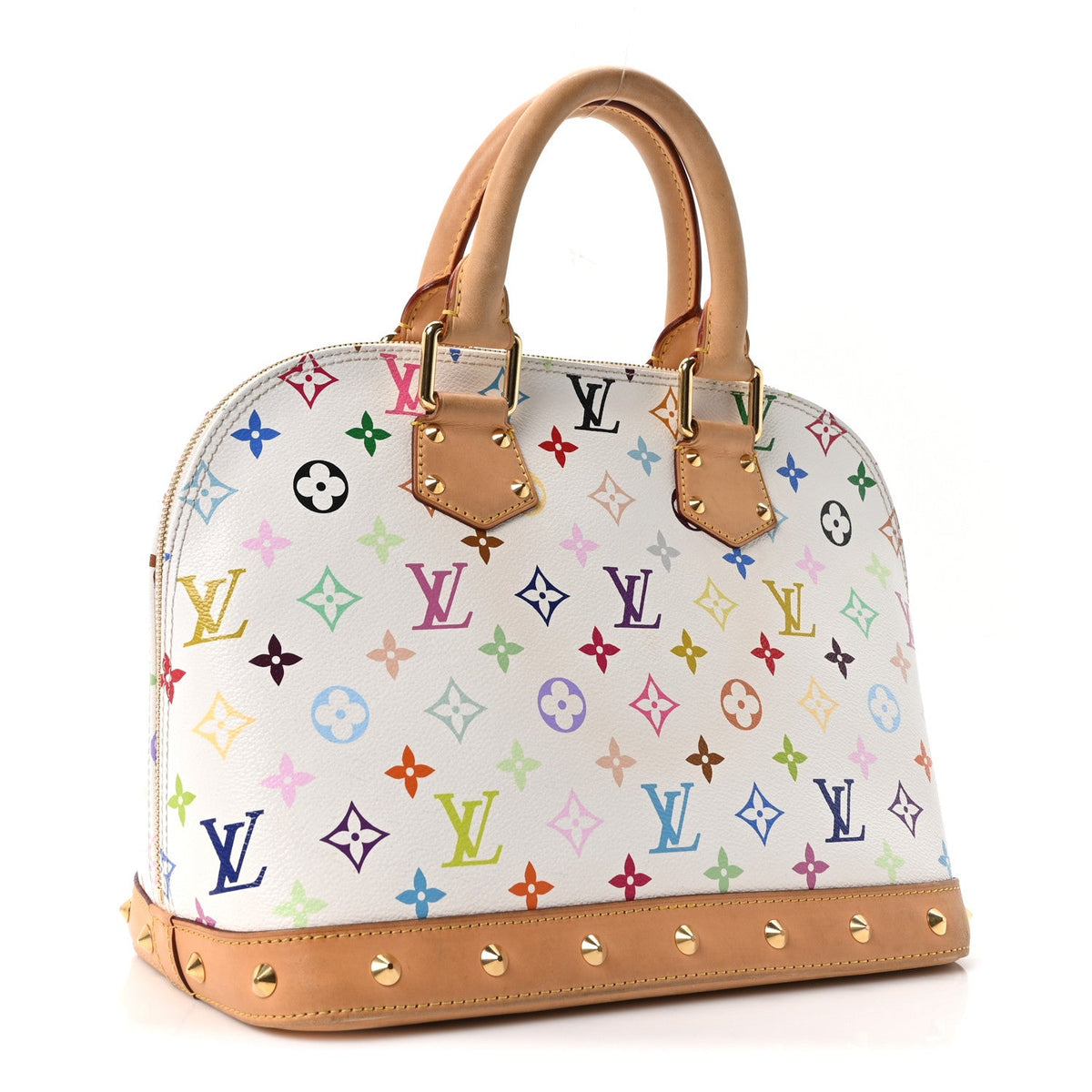 Monogram Multicolor Alma White