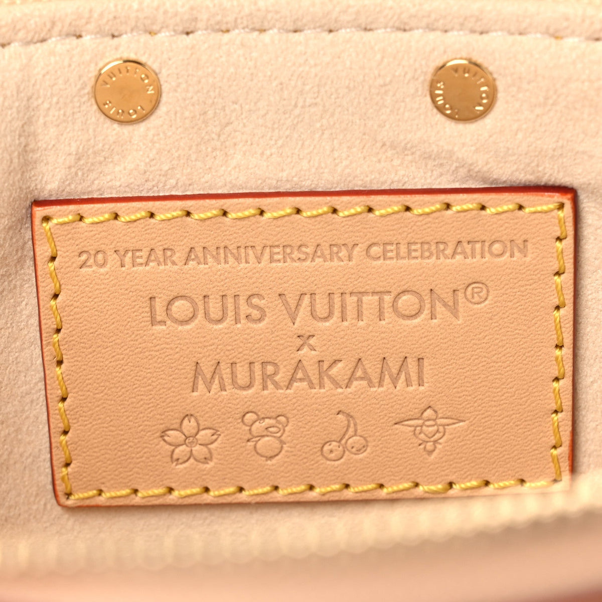 LV X TM Monogram Multicolor Pochette Accessories White