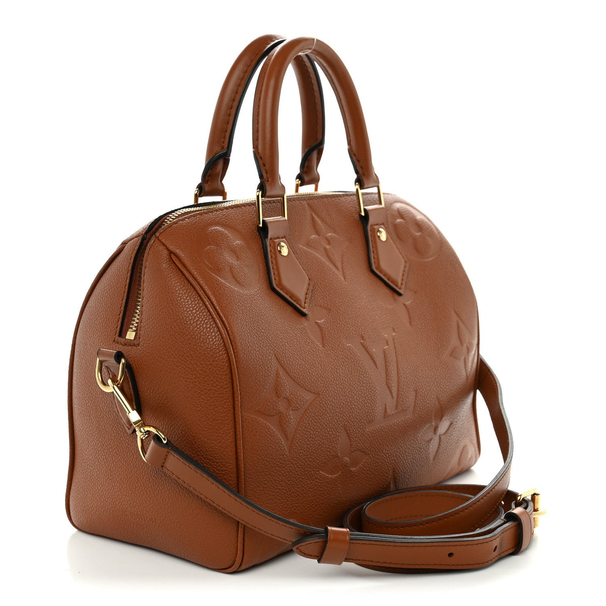 Empreinte Monogram Giant Speedy Bandouliere 25 Cognac