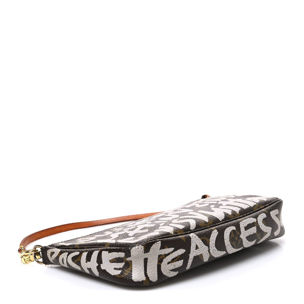 Monogram Graffiti Pochette Accessories Silver