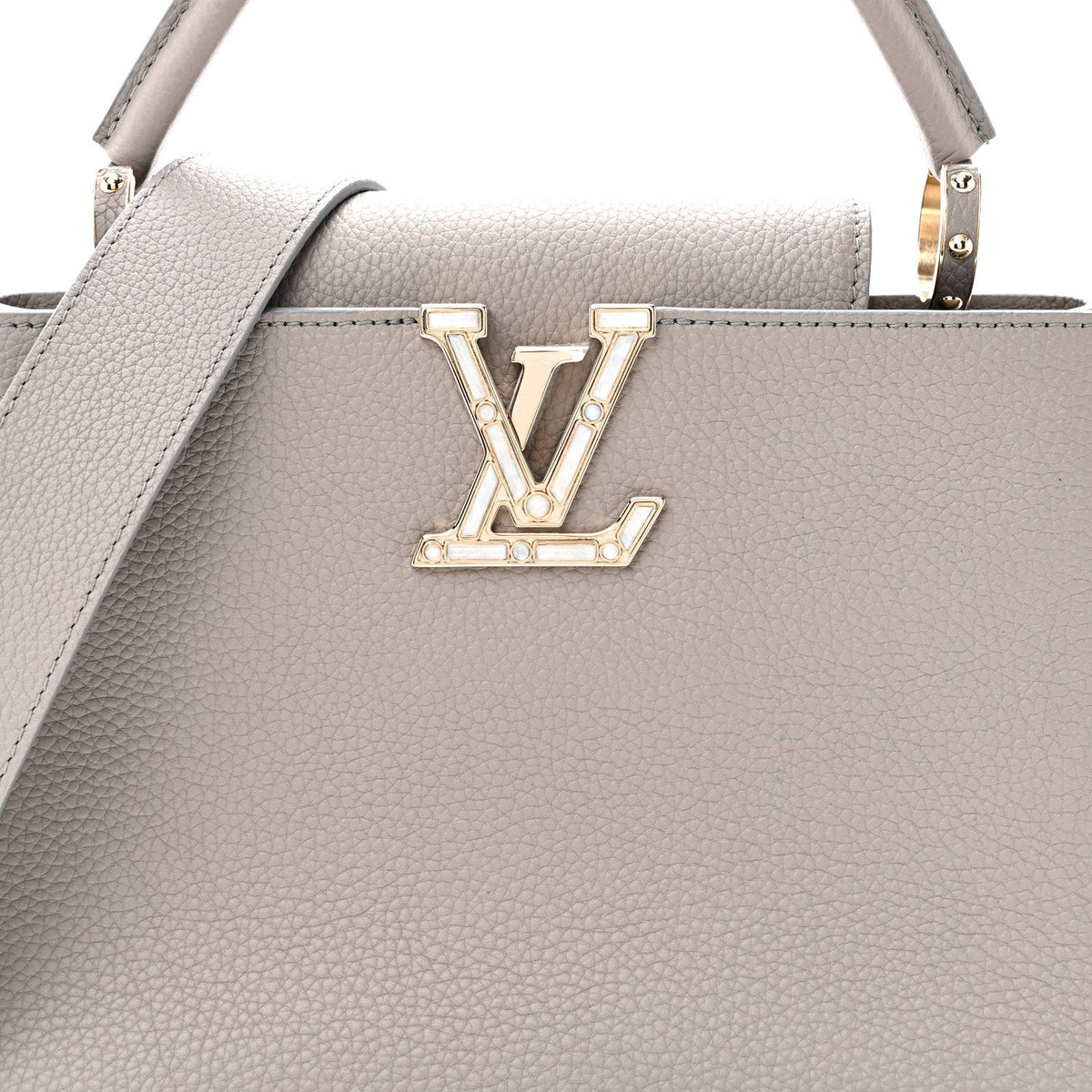 Taurillon Moonstone Capucines MM  Galet