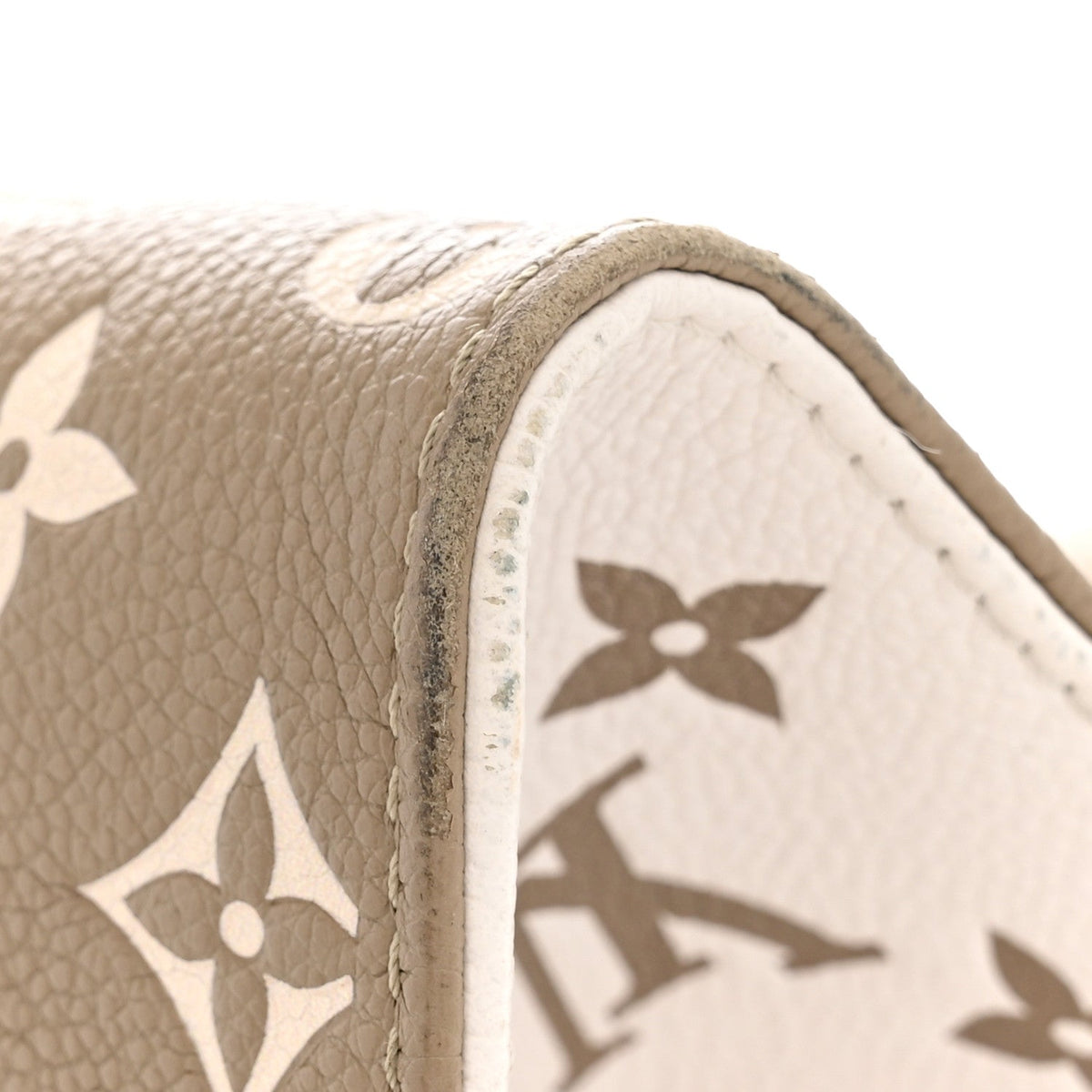Empreinte Monogram Spring In The City Onthego MM Kaki Beige Cream