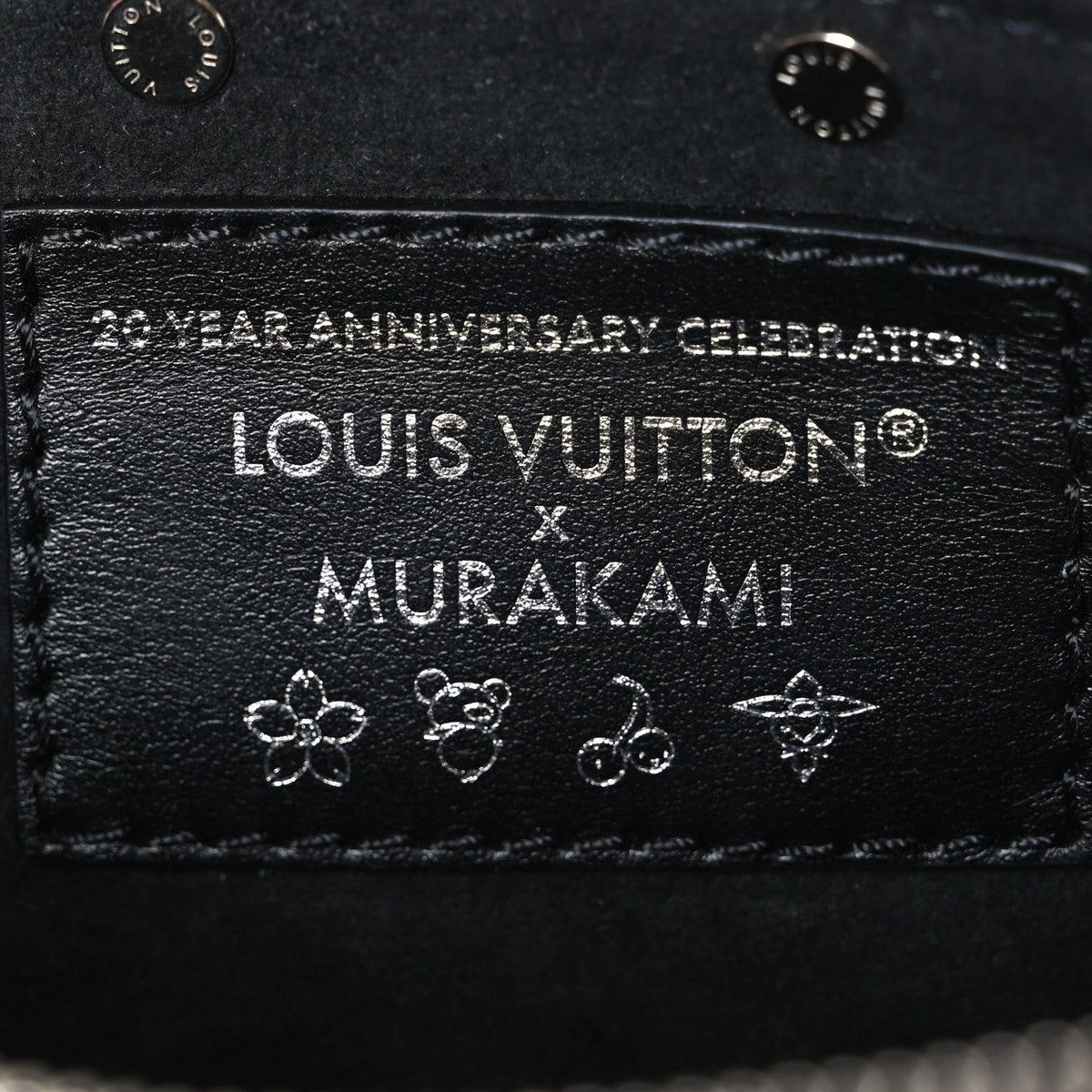 LV X TM Monogram Multicolor Pochette Accessories Black