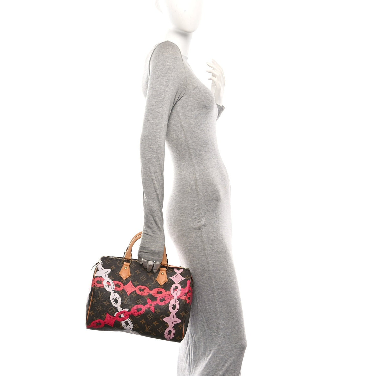 Monogram Roses Speedy 30
