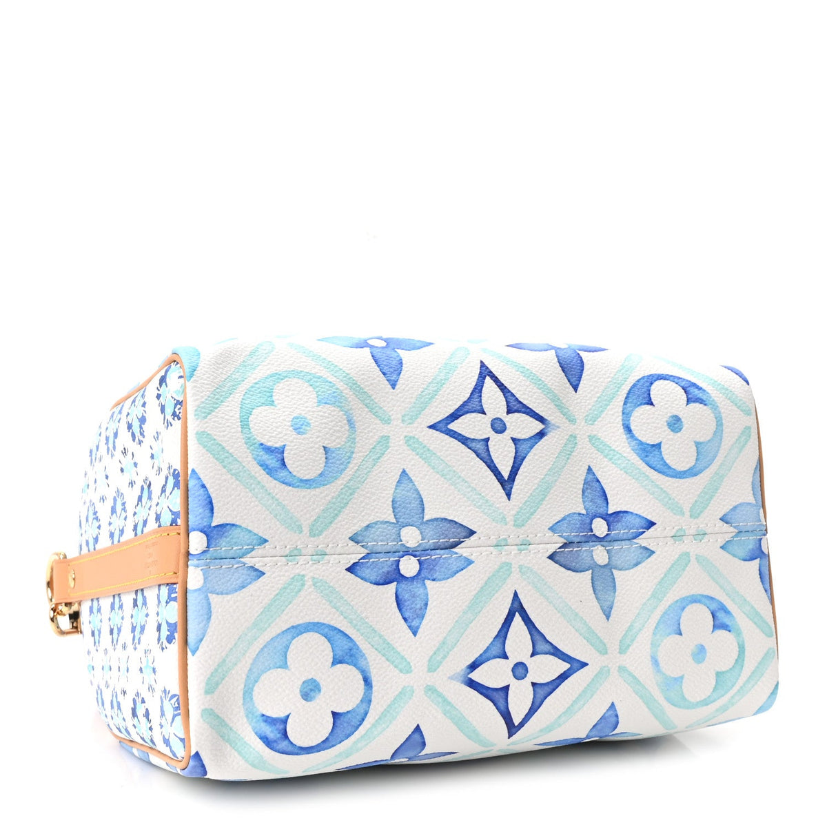 Monogram Tiles By The Pool Speedy Bandouliere 25 Lagoon Blue