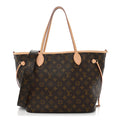 Monogram Inside Out Neverfull Bandouliere MM Rose Pondichery