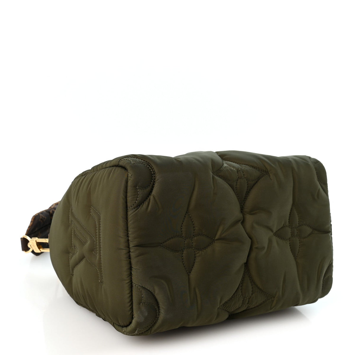 Econyl Mini Monogram Pillow Speedy Bandouliere 25 Khaki