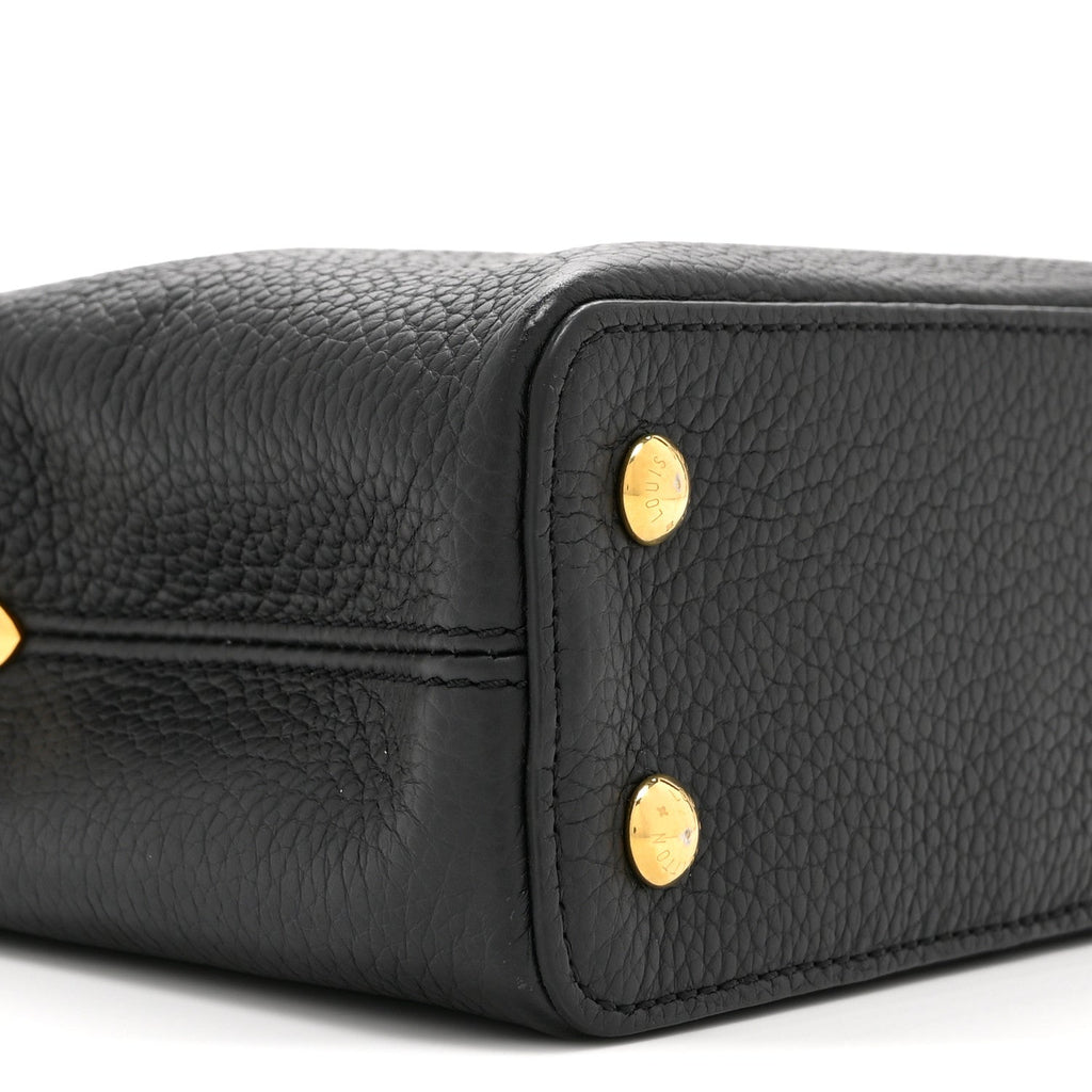 Taurillon Mini Capucines Black
