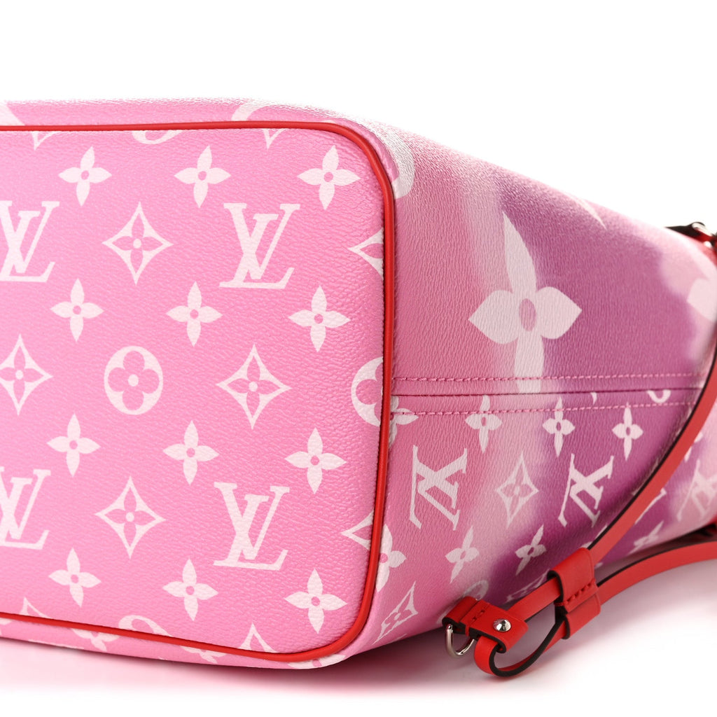 Monogram Escale Neverfull MM Rouge