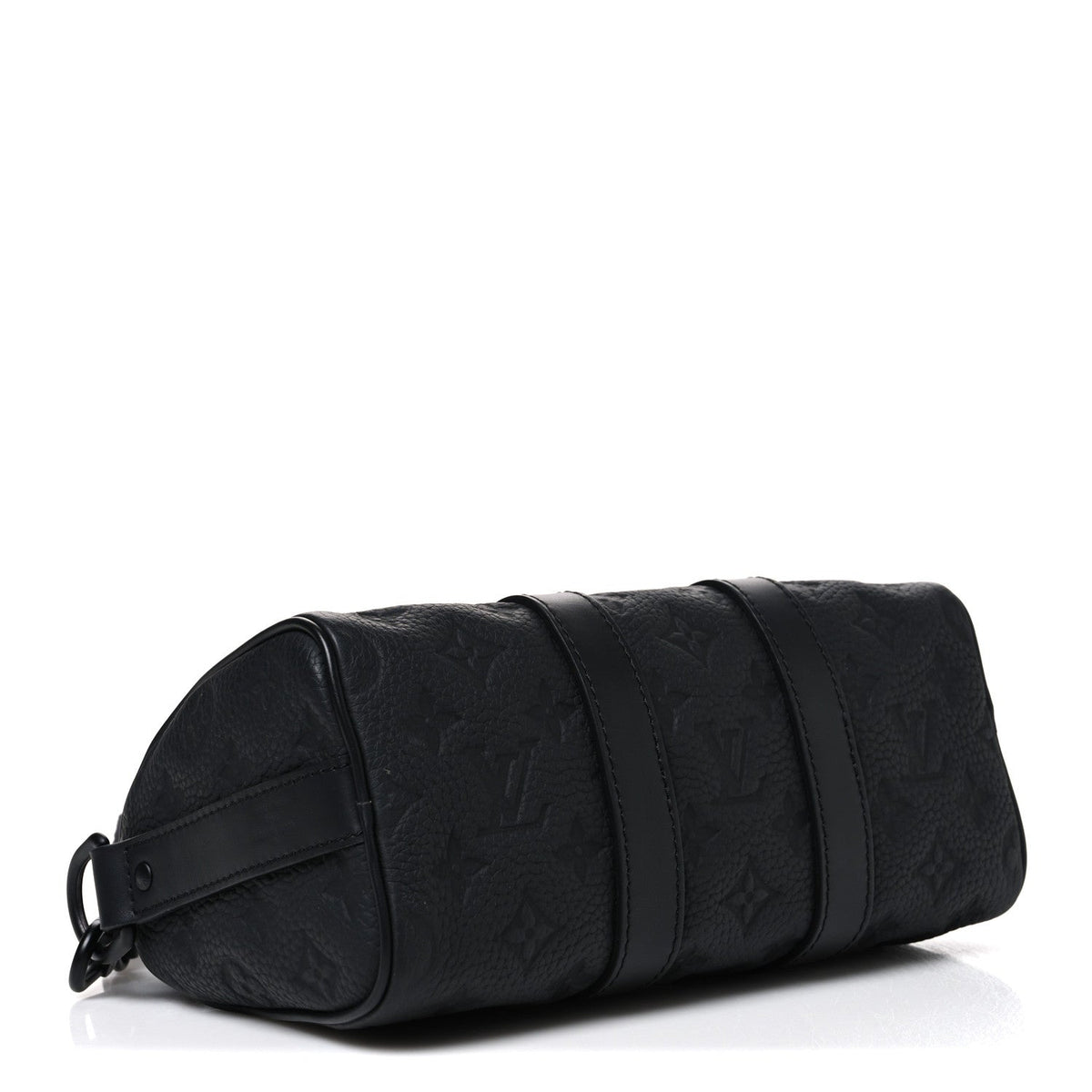 Monogram Taurillon Keepall Bandouliere 25 Black