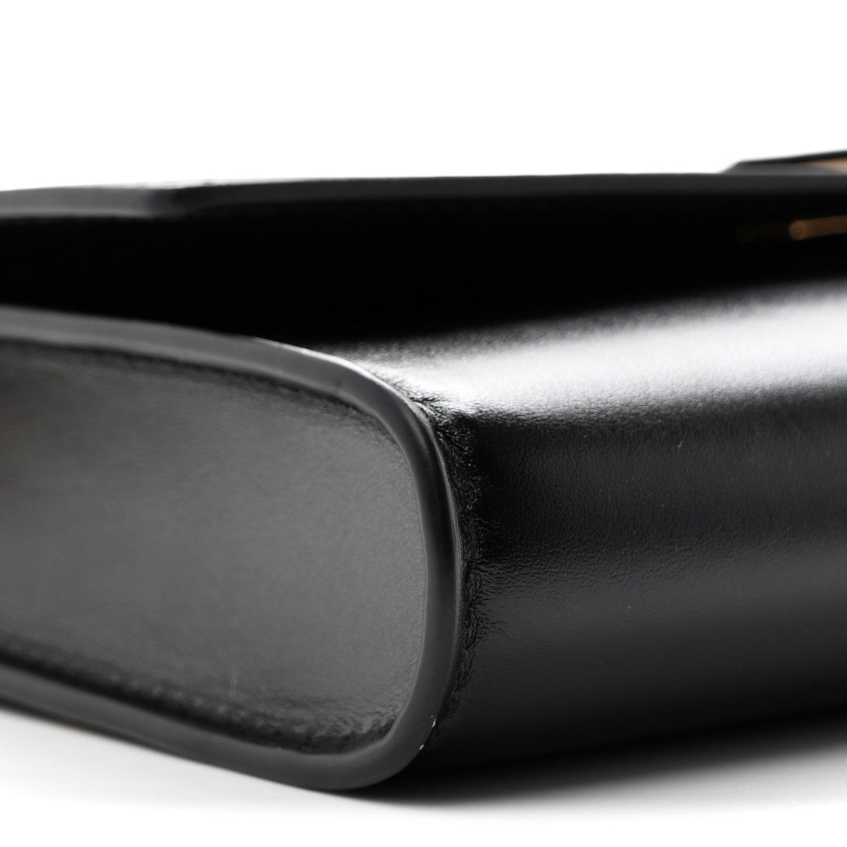 Calfskin LV Wallet On Chain Capucines Black